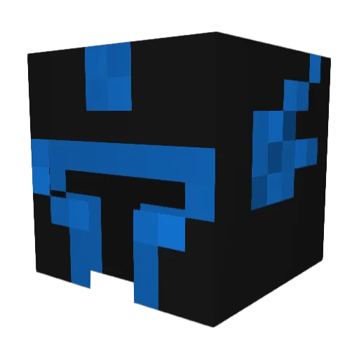 MountGoat Minecraft avatar head, 3D render