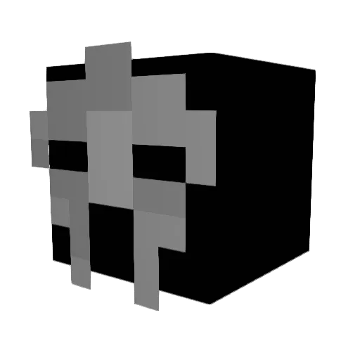 Mountain_Mikey Minecraft avatar head, 3D render