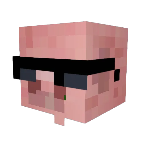 Mournhold1978 Minecraft avatar head, 3D render