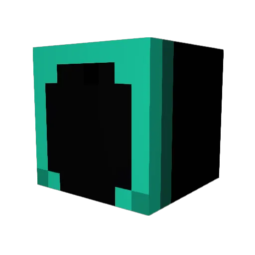 Mouse2601 Minecraft avatar head, 3D render