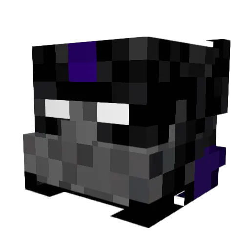 MouseTrap12 Minecraft avatar head, 3D render