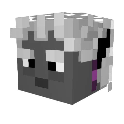 MouseyHank910 Minecraft avatar head, 3D render