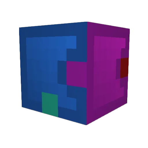 MoutonGang Minecraft avatar head, 3D render
