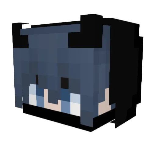 Moveify Minecraft avatar head, 3D render