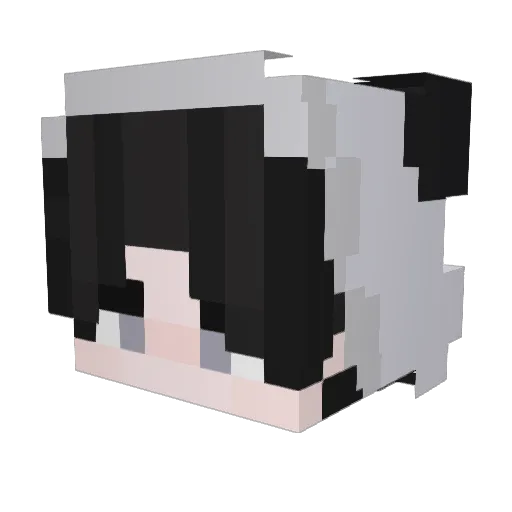 Movimetic Minecraft avatar head, 3D render
