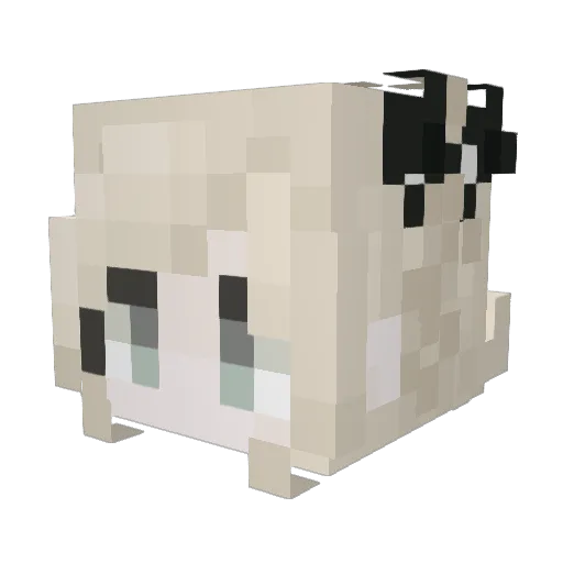 MovingArrow34 Minecraft avatar head, 3D render