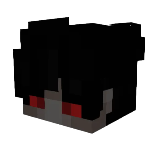 Mowglli_ Minecraft avatar head, 3D render