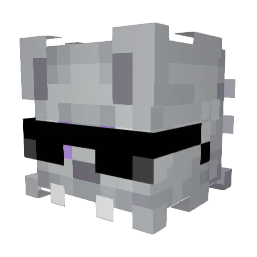 Mpsgtag Minecraft avatar head, 3D render