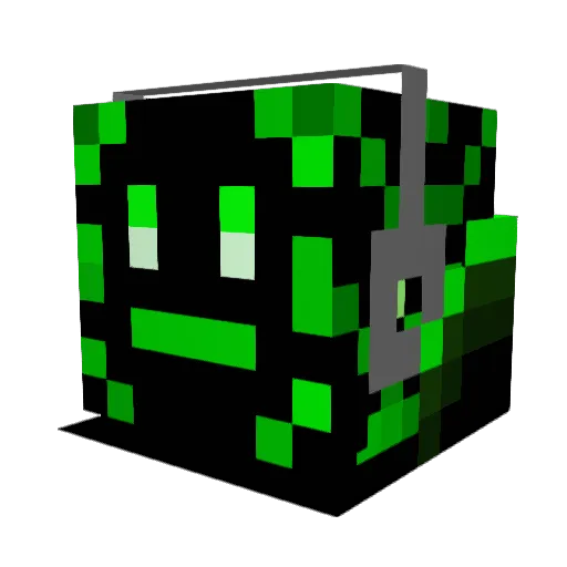 MqlCZ Minecraft avatar head, 3D render