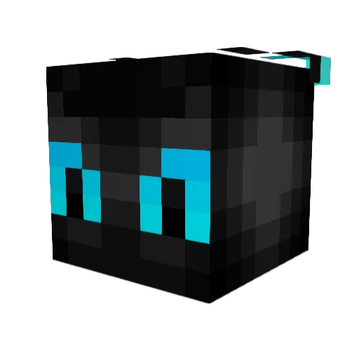 Mqm000 Minecraft avatar head, 3D render