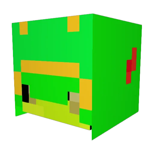 Mqngo5567 Minecraft avatar head, 3D render