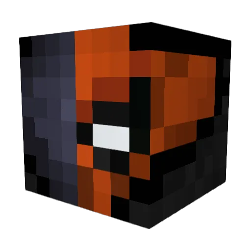 Mr11D7 Minecraft avatar head, 3D render
