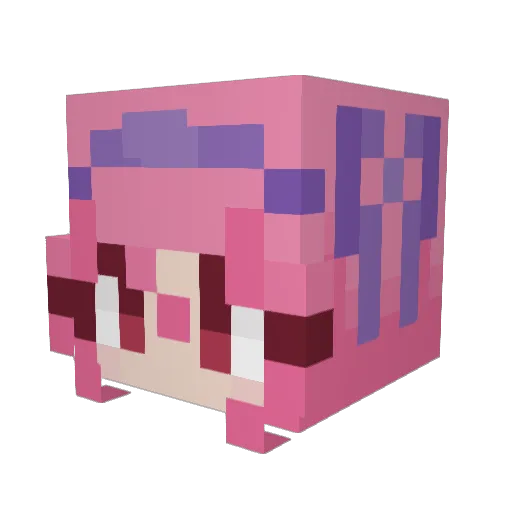 Mr4576 Minecraft avatar head, 3D render