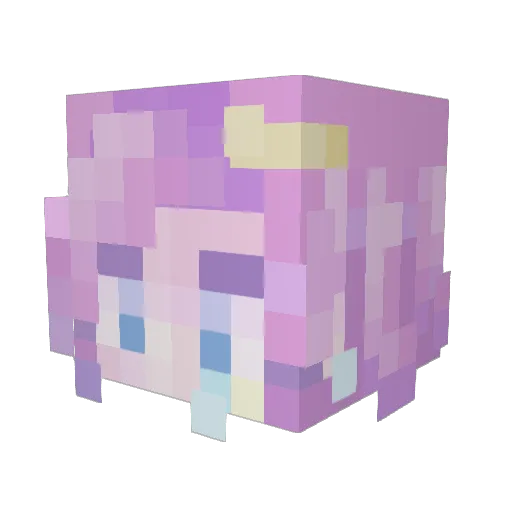 MrAerik Minecraft avatar head, 3D render