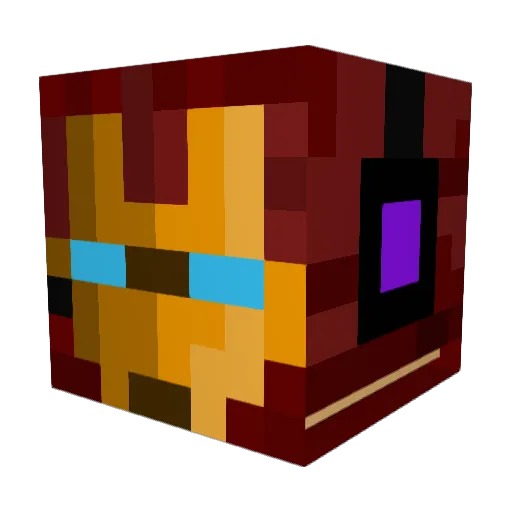 MrAl3xM Minecraft avatar head, 3D render