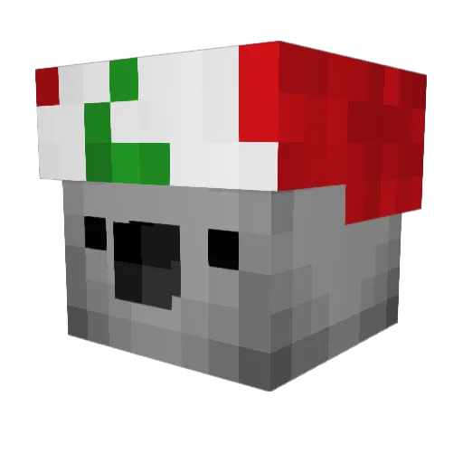 MrAlaska18 Minecraft avatar head, 3D render