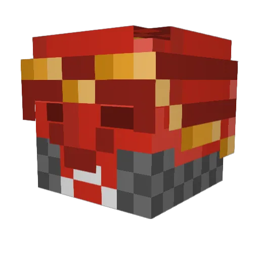 MrAldon0 Minecraft avatar head, 3D render