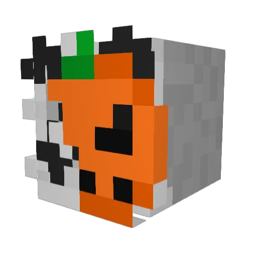 MrAleqz Minecraft avatar head, 3D render
