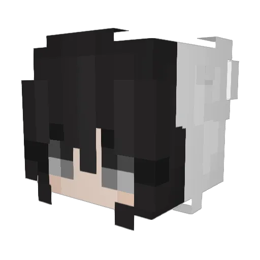 MrAndre Minecraft avatar head, 3D render