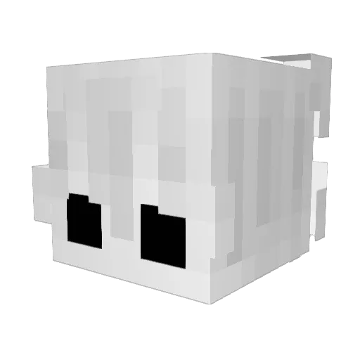 MrArtley Minecraft avatar head, 3D render