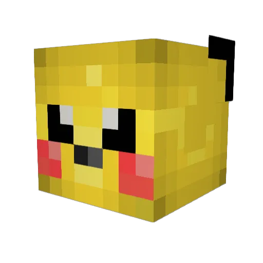 MrAspyres Minecraft avatar head, 3D render