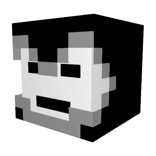 MrAthom Minecraft avatar head, 3D render