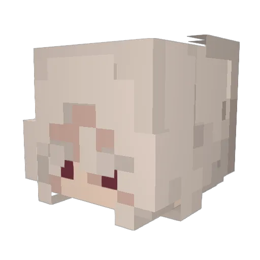 MrAuto69 Minecraft avatar head, 3D render