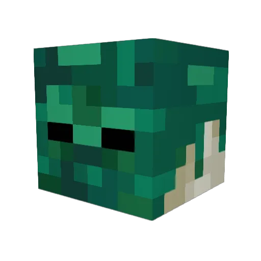 MrAwx317z Minecraft avatar head, 3D render