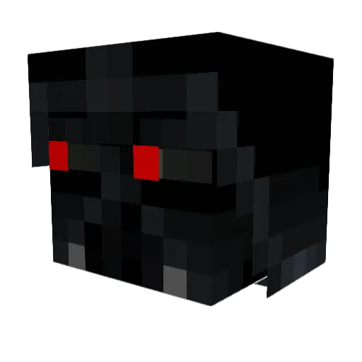 MrBadFrosty Minecraft avatar head, 3D render