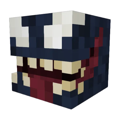 MrBadalo Minecraft avatar head, 3D render
