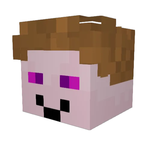 MrBadoongy Minecraft avatar head, 3D render