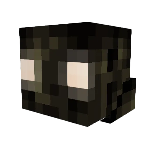 MrBananaboy Minecraft avatar head, 3D render