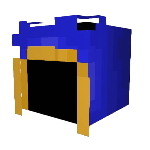 MrBeanIsDuo Minecraft avatar head, 3D render