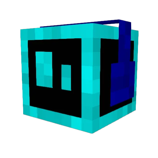 MrBichon Minecraft avatar head, 3D render