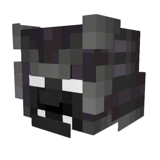 MrBigDawg Minecraft avatar head, 3D render