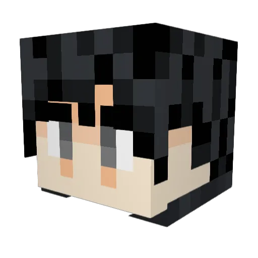 MrBigManJosh Minecraft avatar head, 3D render