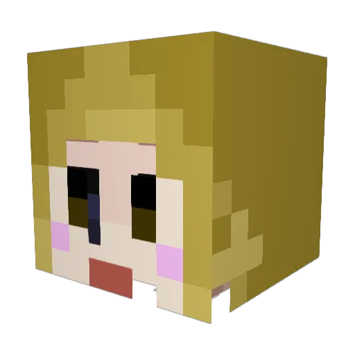 MrBilli0naire Minecraft avatar head, 3D render