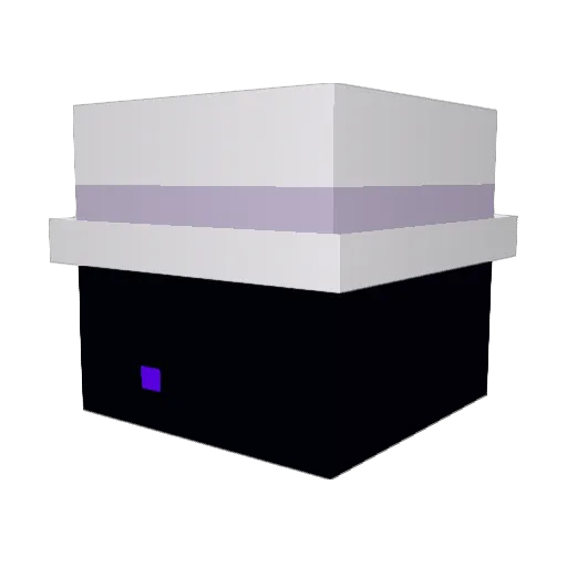 MrBlack440 Minecraft avatar head, 3D render