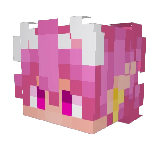Minecraft-Avatar von MrBlo: Kopf als 3D-Render