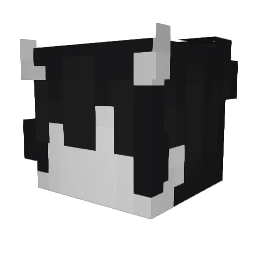 MrBlub Minecraft avatar head, 3D render