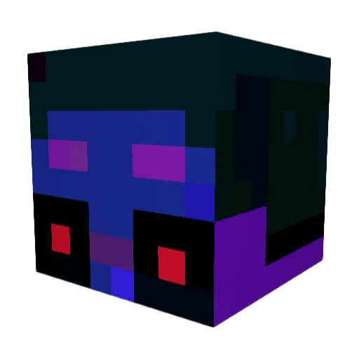MrBluedog99 Minecraft avatar head, 3D render