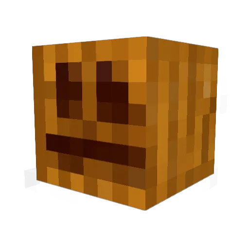 MrBoringMan Minecraft avatar head, 3D render