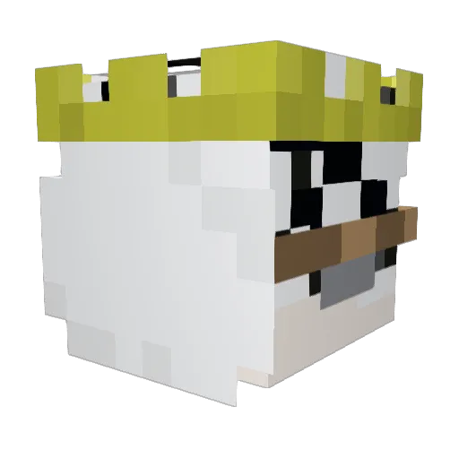 MrBread2399 Minecraft avatar head, 3D render