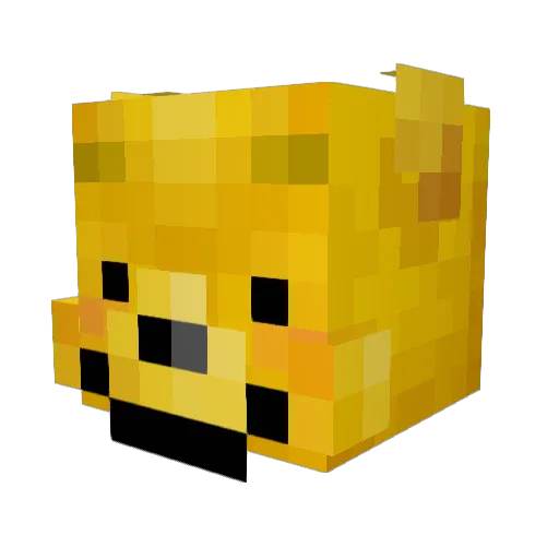 MrBreadyCrums Minecraft avatar head, 3D render