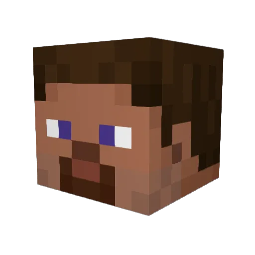 MrBroski43 Minecraft avatar head, 3D render