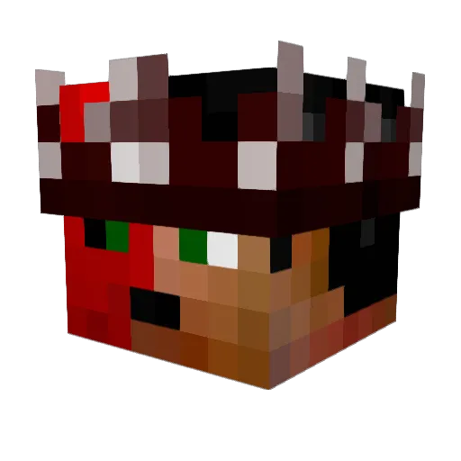 MrBrotatoHead Minecraft avatar head, 3D render