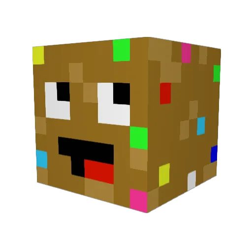 MrBuffinMuffin Minecraft avatar head, 3D render