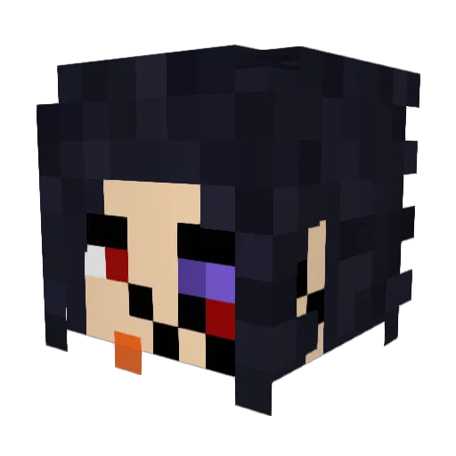 MrBug4 Minecraft avatar head, 3D render