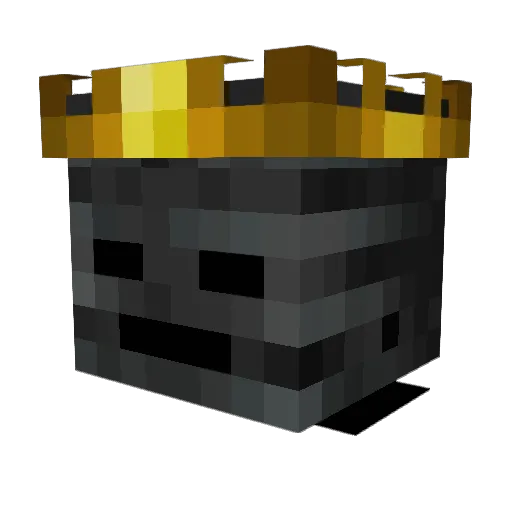 MrBust456 Minecraft avatar head, 3D render