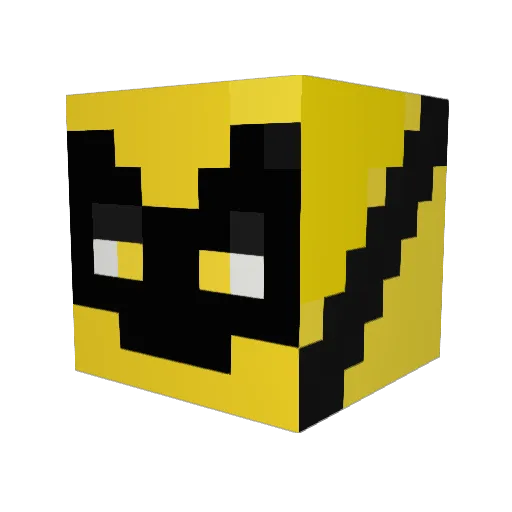 MrButter182 Minecraft avatar head, 3D render